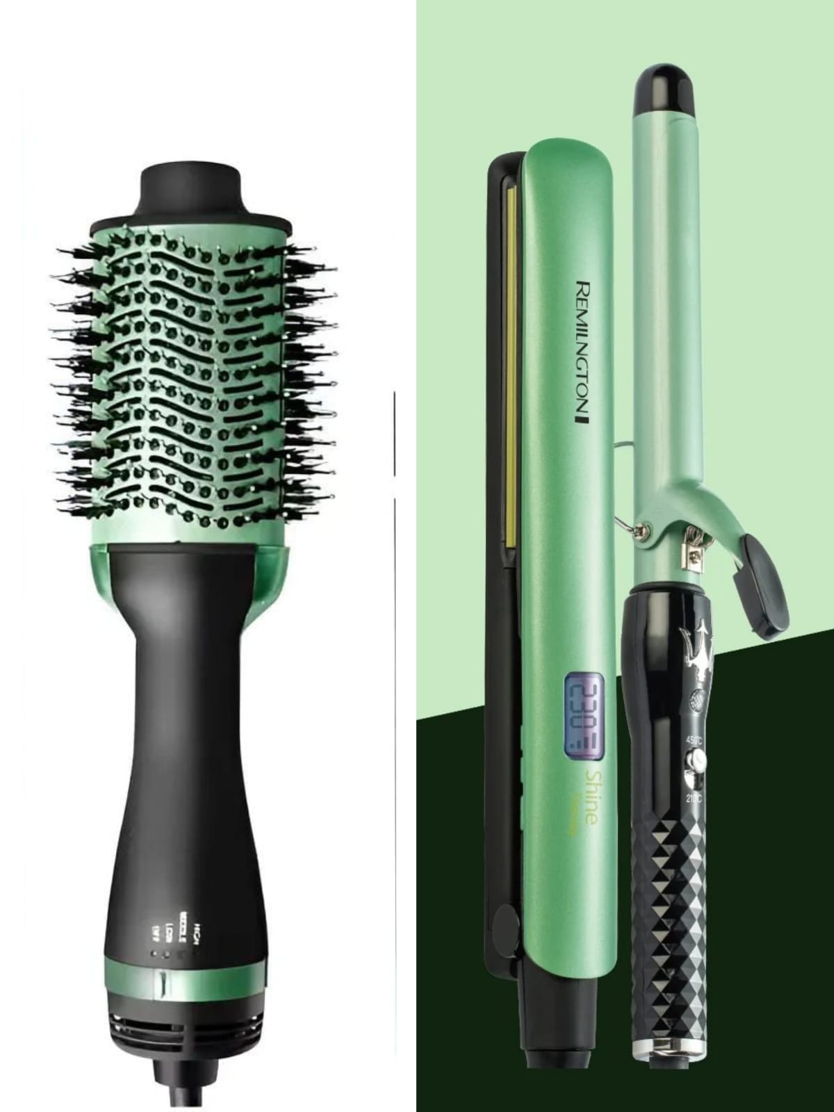 Combo 3 en 1 Aguacate Rizador Secador